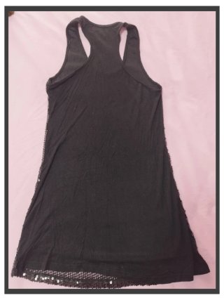 Camiseta tirantes lentejuelas talla S