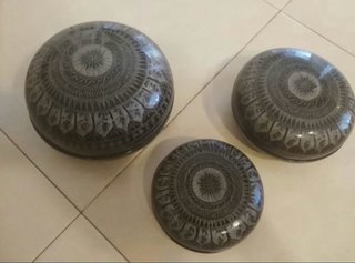 Bomboneras de cristal y metal