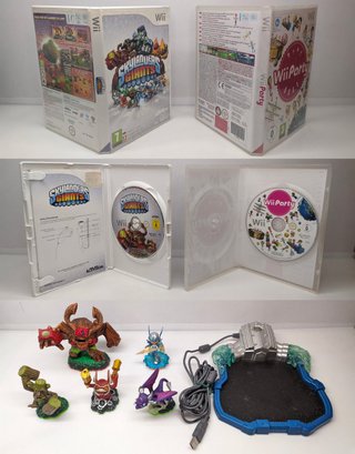 Wii Blanca + Skylanders + Extras 4g.-b (LEED)