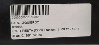 FARO IZQUIERDO FORD FIESTA (CCN) Titanium