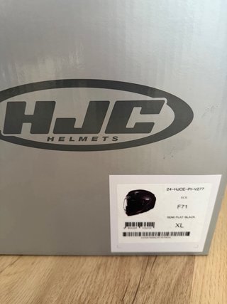 Casco HJC F71 Negro Talla XL