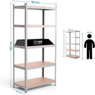 Estanterías metálicas acero galvanizado