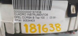 CUADRO INSTRUMENTOS OPEL CORSA B Top 100