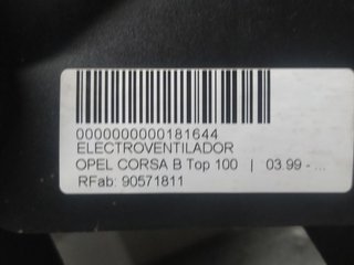 ELECTROVENTILADOR OPEL CORSA B Top 100