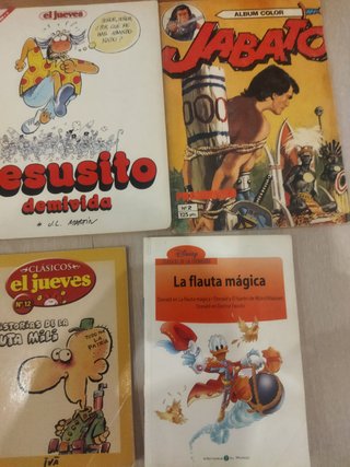 6 Cómics Tapa Blanda x 6€