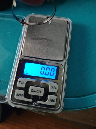 Llavero Plata Porta Moneda