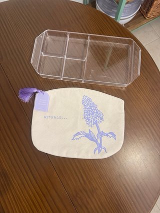 Neceser Organizador Rituals Floral Morado