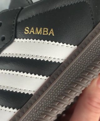 Adidas Samba Negras y Blancas Talla 42