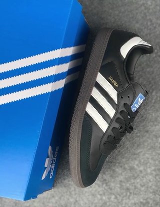 Adidas Samba Negras y Blancas Talla 42