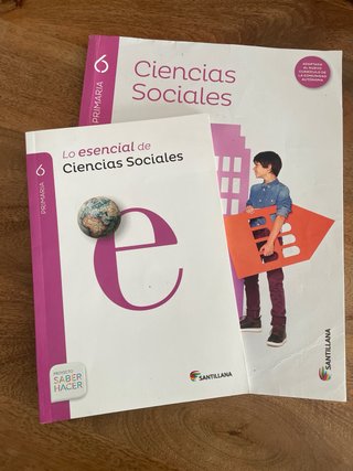 Libro de texto Ciencias sociales 6