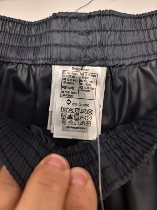 Pantalón chubasquero Quechua niño 10-11 años
