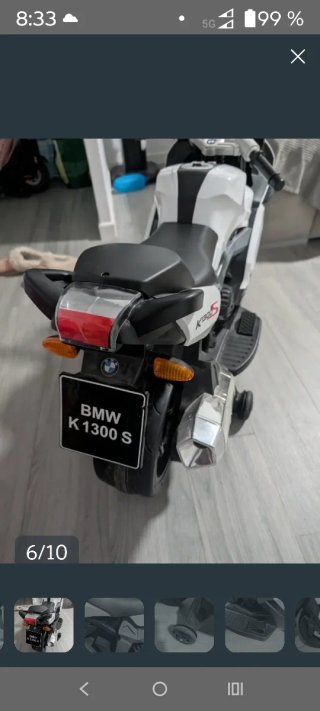 Moto Eléctrica Infantil BMW K1300S
