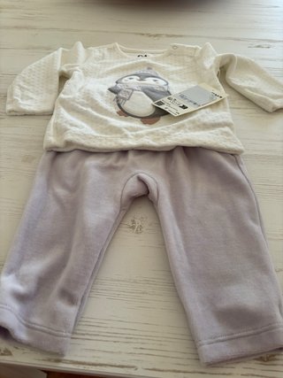 Conjunto bebé pingüino sin estrenar