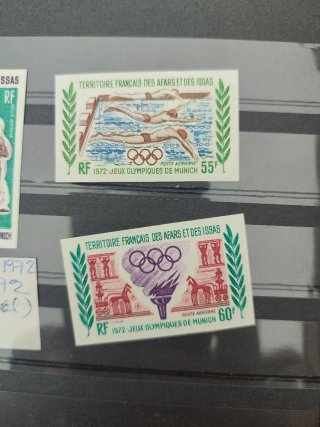 Sellos Olímpicos Múnich 1972
