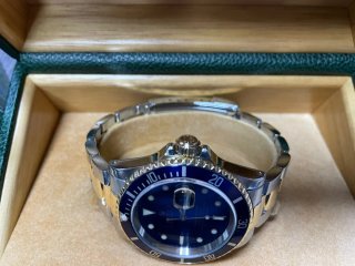 Rolex Submariner Acero y Oro Azul