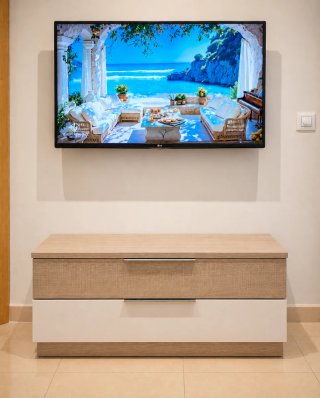 Mueble TV madera premium