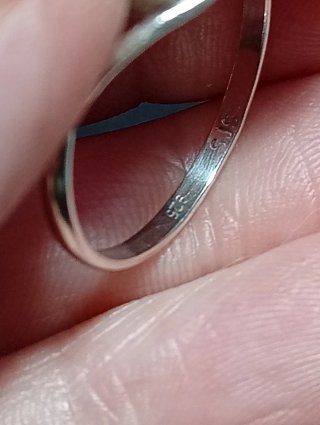 Anillo Plata Ley Amatista Morada