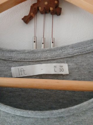 Vestido Lefties Gris Talla L