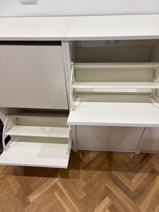 Zapateros Bissa Ikea Blanco 2 Compartimentos