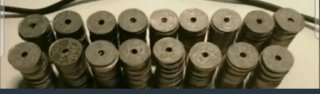 Lote 50 Monedas 50 CTS agujero