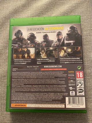 Rainbow Six Siege Xbox One + Vegas 1&2