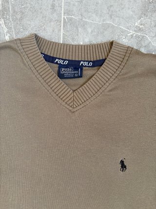 Polo Ralph Lauren Marrón V-Neck