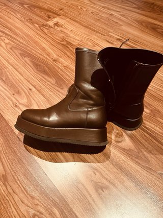 Botas Jeffrey Campbell Marrones plataforma