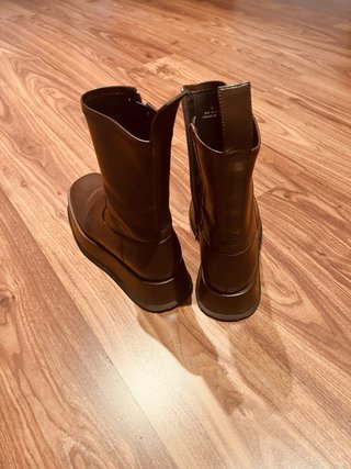 Botas Jeffrey Campbell Marrones plataforma