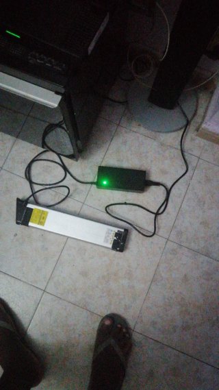 Adaptador Corriente Negro