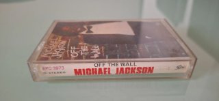 Cassette Off The Wall Michael Jackson Tailandia