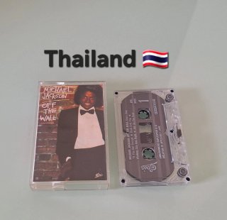 Cassette Off The Wall Michael Jackson Tailandia