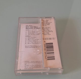 Cassette Off The Wall Michael Jackson Tailandia