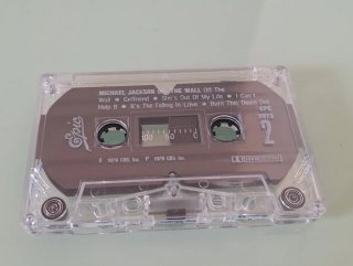 Cassette Off The Wall Michael Jackson Tailandia