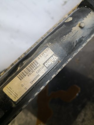 RADIADOR AGUA RENAULT CLIO II FASE I (B/CBO) 1.4