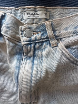 Shorts vaqueros desgastados