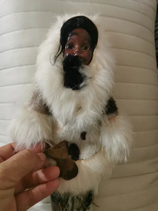 Muñeca Esquimal Vintage