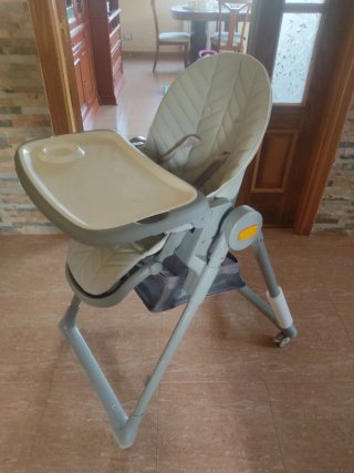 Trona de bebé gris Kinder Kraft