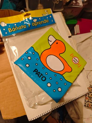 Libros tela y plástico infantiles