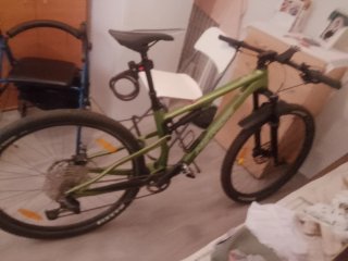 Bicicleta Merida verde