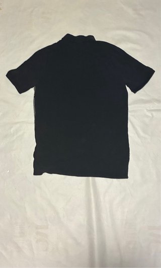 Polo Nike Negro Logo Grande Casual Vintage