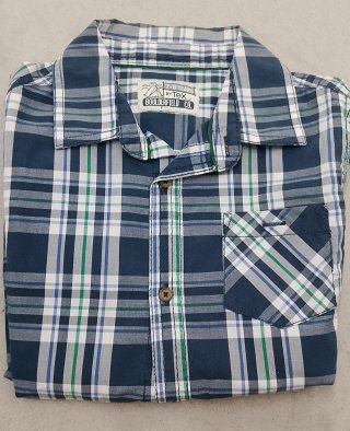 Camisa de cuadros para niño Talla 7-8