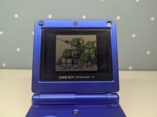 TMNT Fall of The Foot Clan Game Boy PAL ESP