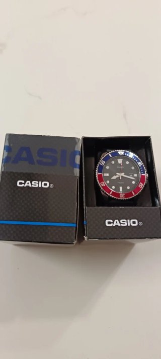 Casio MDV-107 Duro Pepsi Orologio Subacqueo
