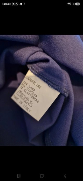 Abito viola taglia L
