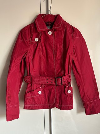 Giacca donna Brema antivento rossa - taglia 40 ita