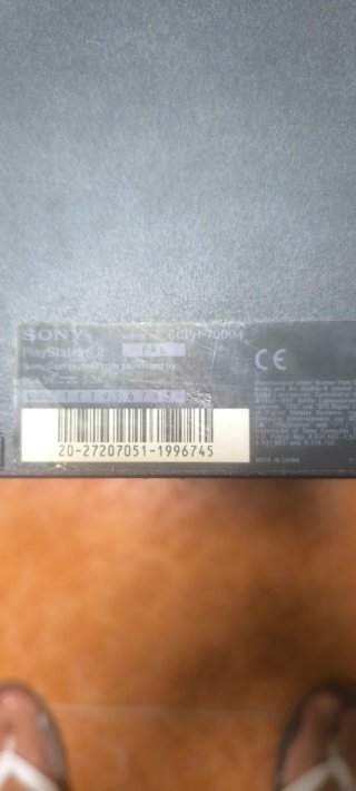 Playstation 2 Slim Negra con Caja y Accesorios