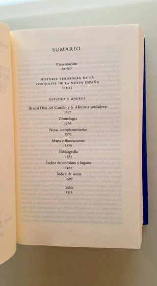 Historia verdadera conquista de la nueva España