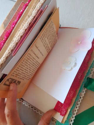 Junk Journal, Diario Vintage fatto a mano