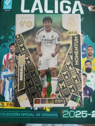 Carta Panini Adrenalyn XL Momentum Gonzalo