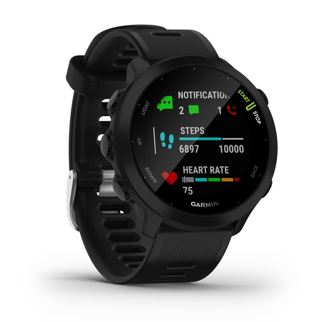 Reloj Inteligente Garmin Forerunner 55 Negro GPS